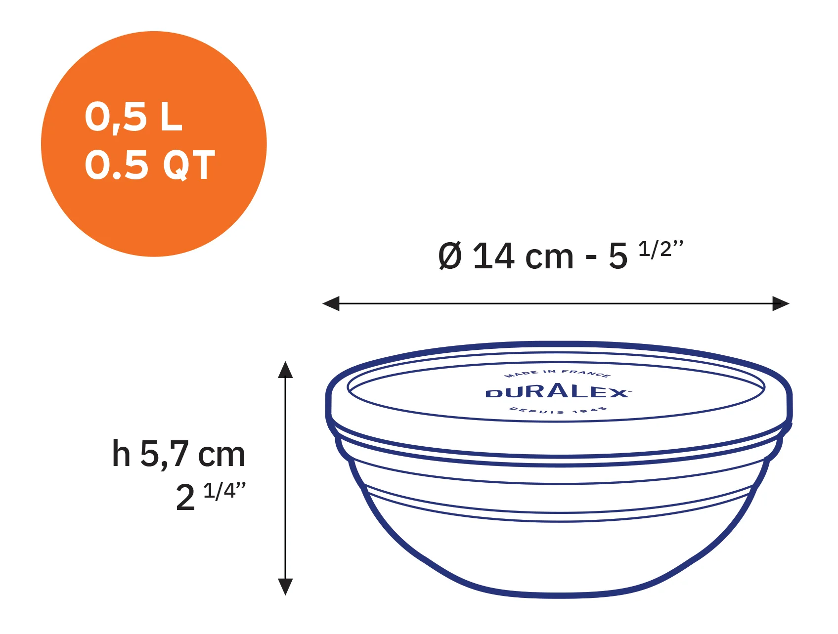 Freshbox - Set de 3 boites de conservation rondes multi-tailles - Image 6