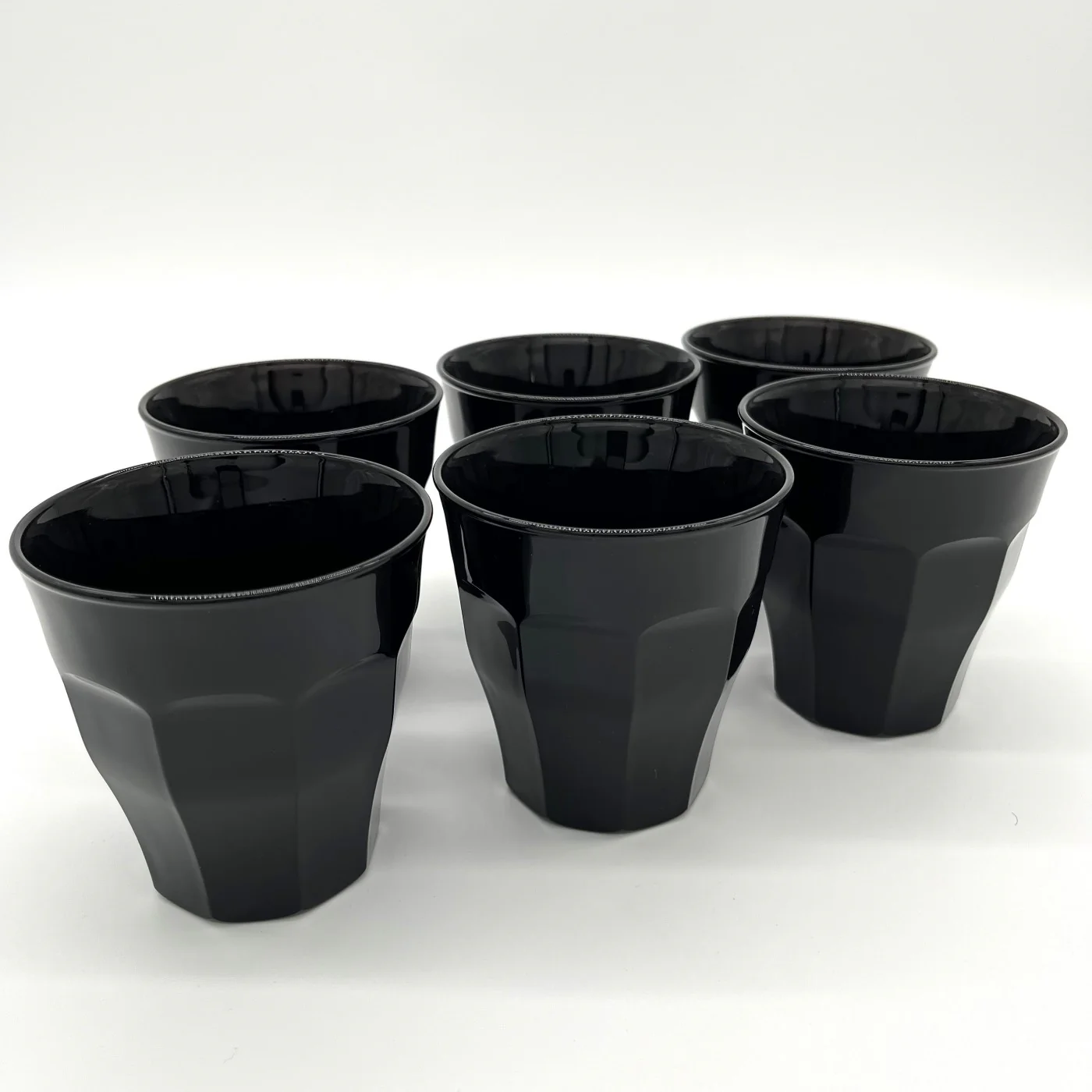 Le Picardie Noir brillant - Verre 25cl - (Lot de 6) - Image 3